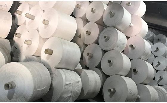 650D - 2000D PP Woven Cloth 100% Polypropylene Fabric Disesuaikan